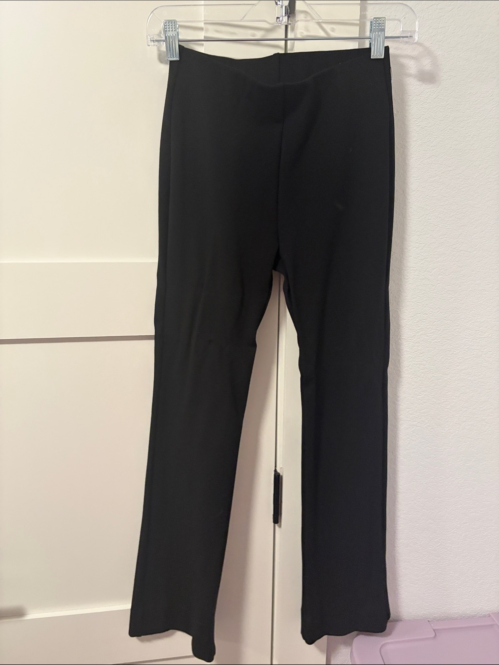 Lilly Pulitzer Classic Black Stretch Flared Pants XXS
